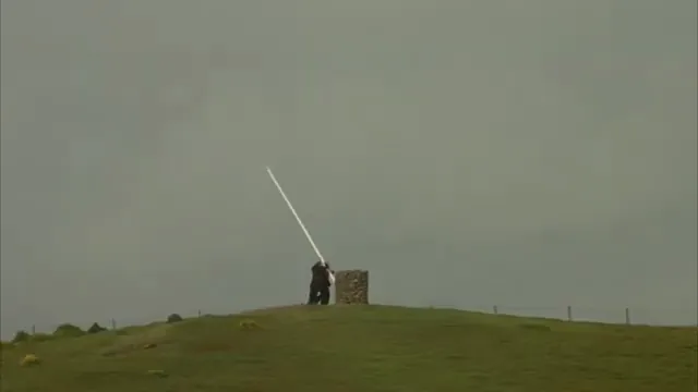 The Englishman Who Went Up a Hill But Came Down a Mountain Scene 2