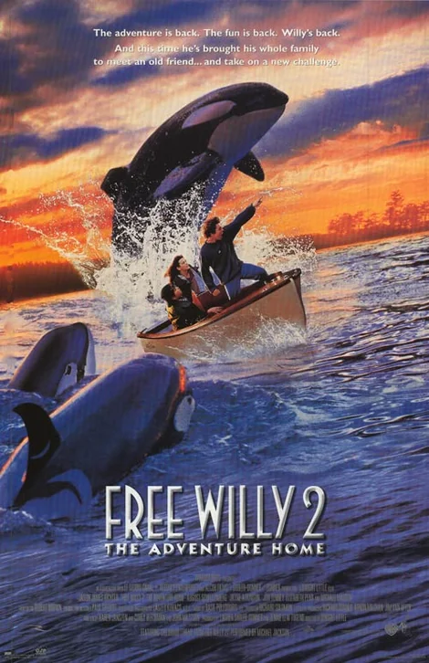 Free Willy 2: The Adventure Home Movie Poster