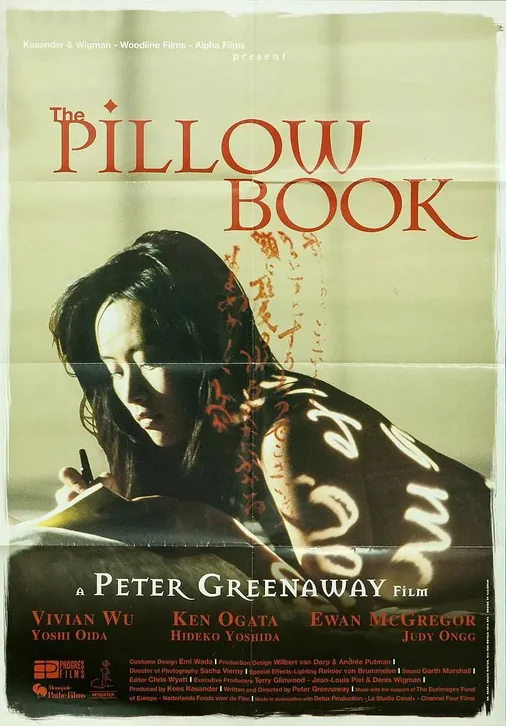 The Pillow Book Movie Poster