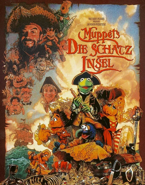 Muppet Treasure Island Movie Poster