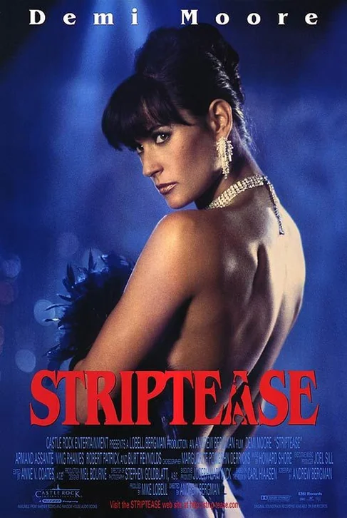 Striptease Movie Poster