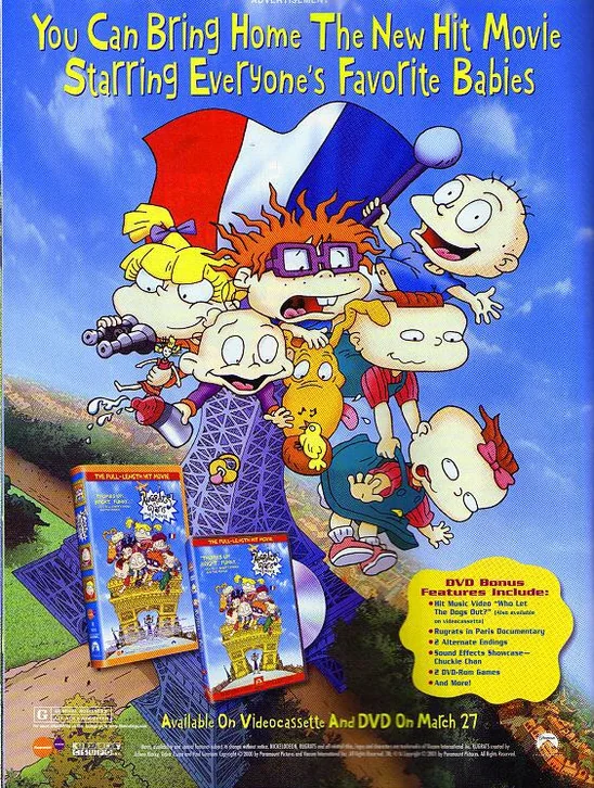 Rugrats in Paris: The Movie Movie Poster