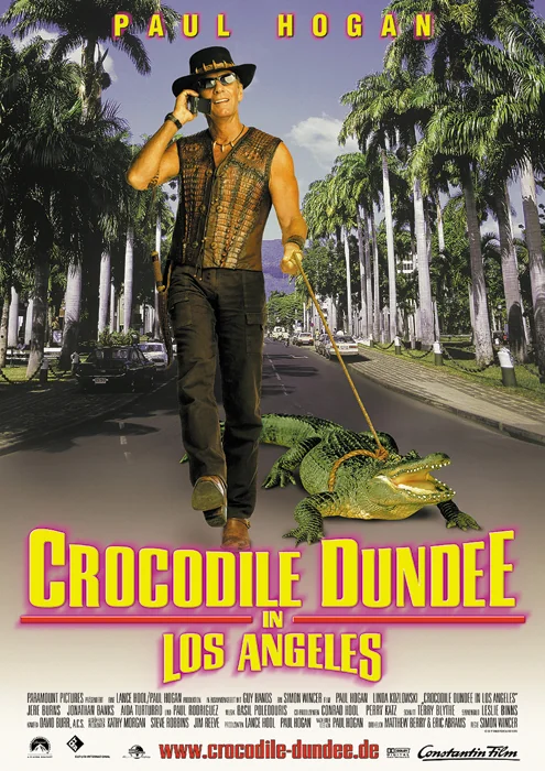 Crocodile Dundee in Los Angeles Movie Poster