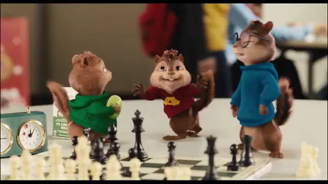 Alvin and the Chipmunks: The Squeakquel Scene 2