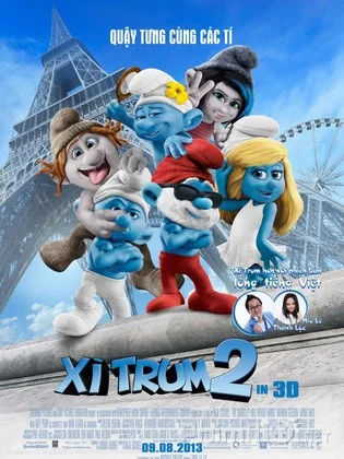 The Smurfs 2 Movie Poster