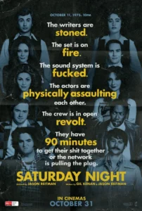 Saturday Night Movie Poster