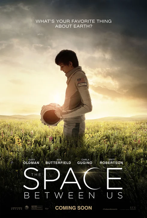 The Space Between Us Movie Poster