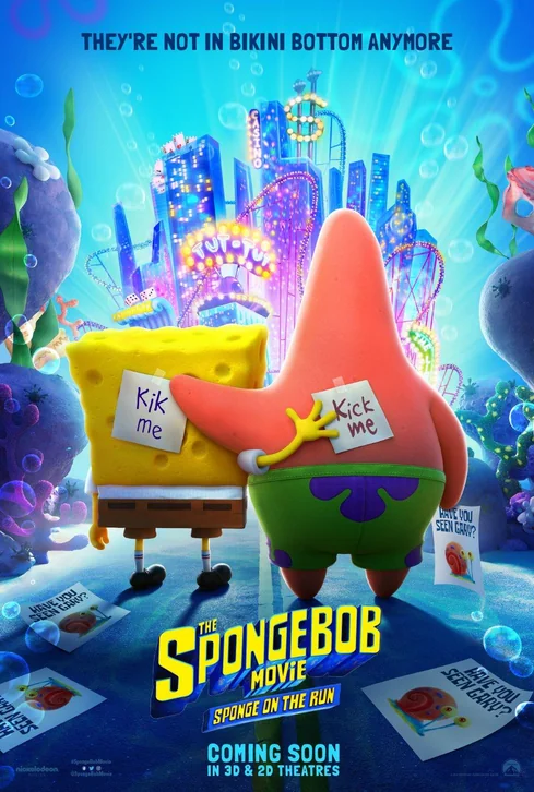 The SpongeBob Movie: Sponge on the Run Movie Poster