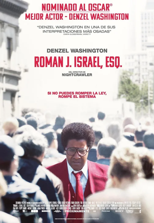 Roman J. Israel, Esq. Movie Poster