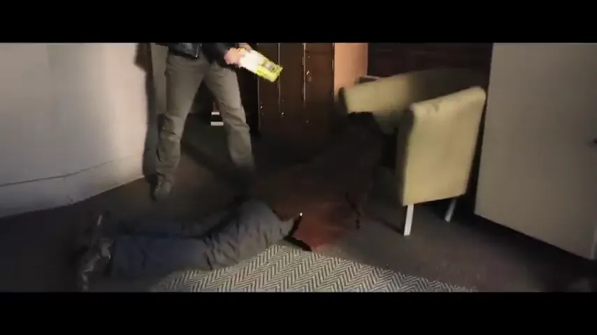 Accident Man Scene 1