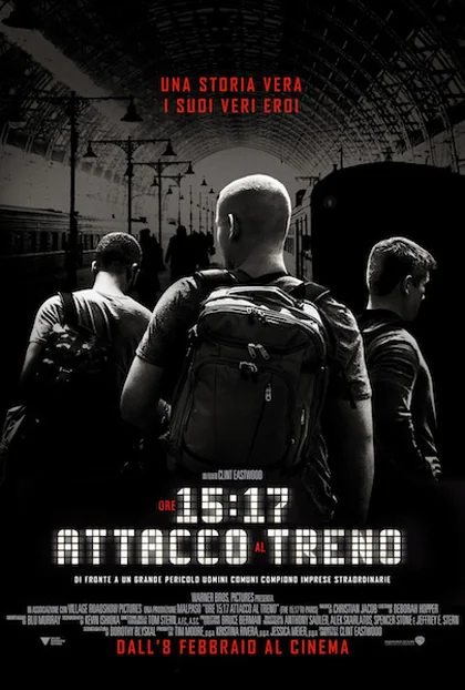 The 15:17 to Paris Movie Poster