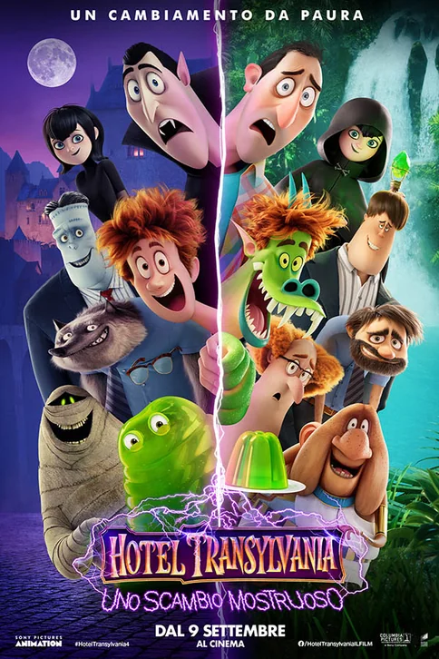 Hotel Transylvania: Transformania Movie Poster