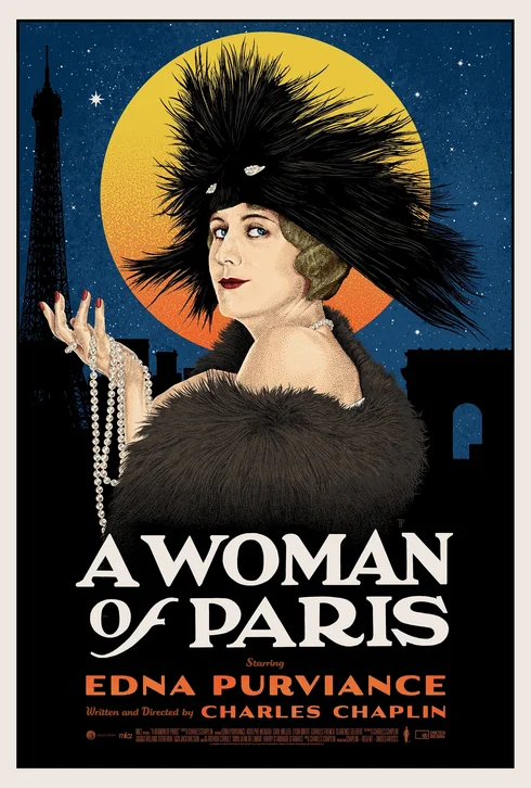 A Woman of Paris: A Drama of Fate Movie Poster