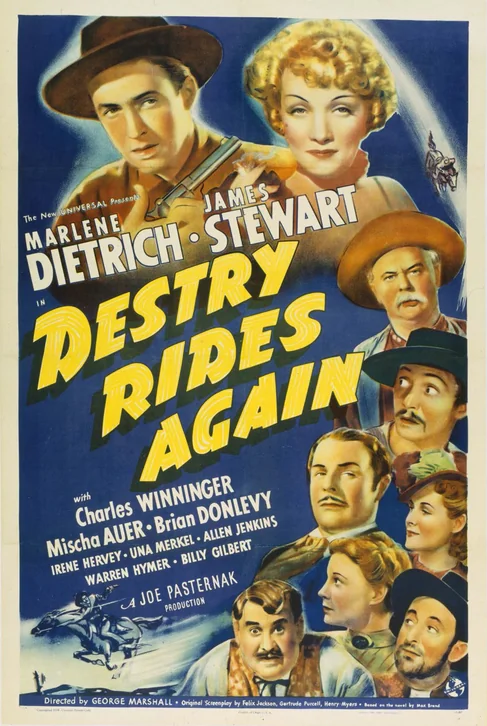 Destry Rides Again Movie Poster