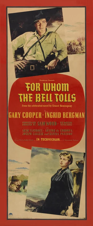 For Whom the Bell Tolls Movie Poster