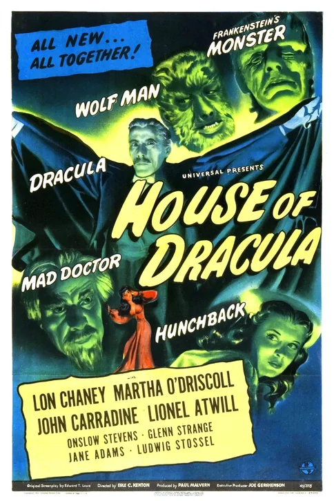 House of Dracula Movie Poster