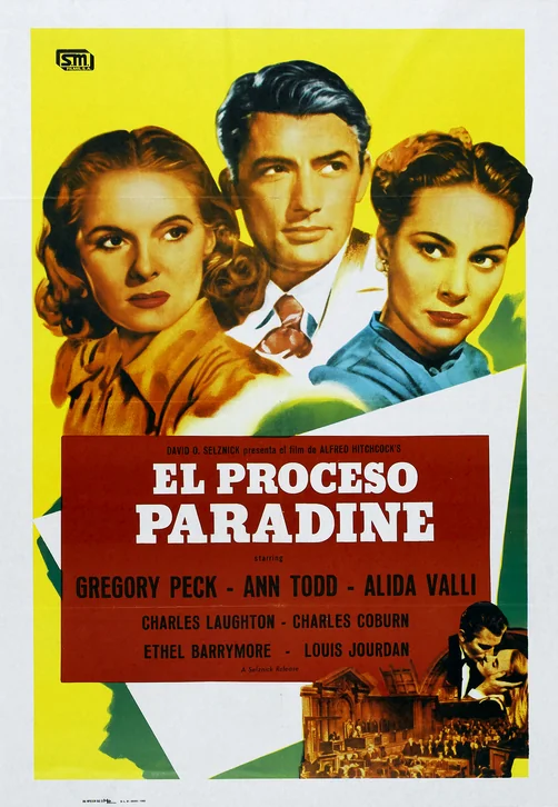 The Paradine Case Movie Poster