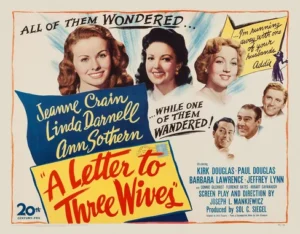 A Letter to Three Wives Movie Poster