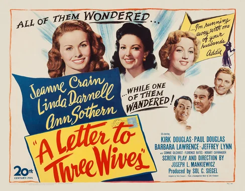 A Letter to Three Wives Movie Poster