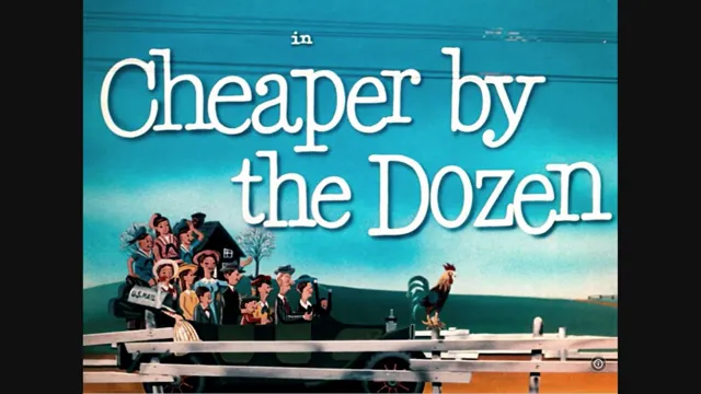 Cheaper by the Dozen Scene 3