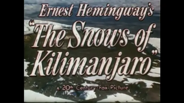 The Snows of Kilimanjaro Scene 5