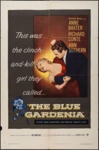 The Blue Gardenia Movie Poster