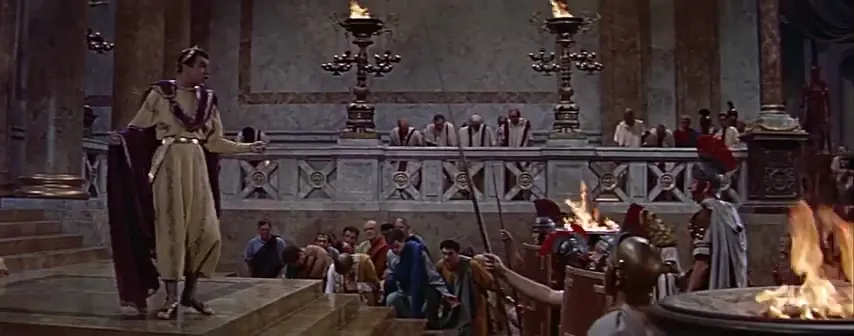 Demetrius and the Gladiators Scene 1