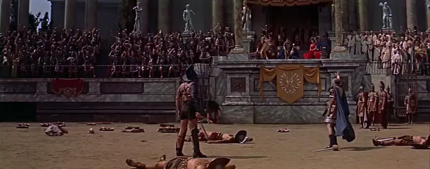 Demetrius and the Gladiators Scene 5