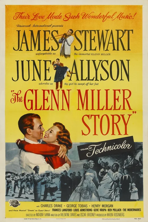 The Glenn Miller Story Movie Poster