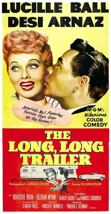 The Long, Long Trailer Movie Poster