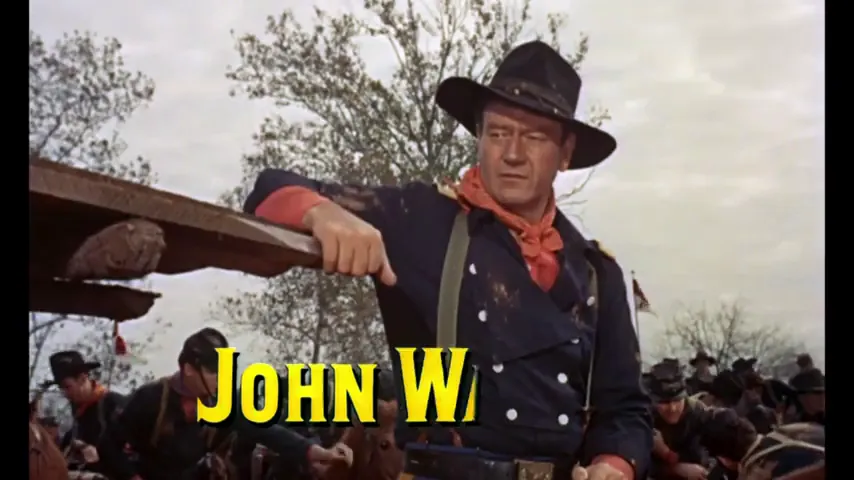 The Horse Soldiers Scene 1
