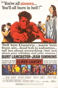 Elmer Gantry Movie Poster