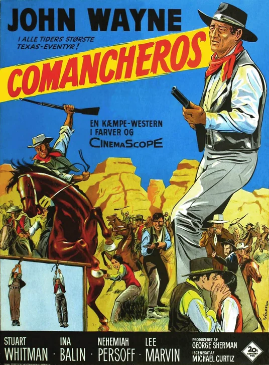 The Comancheros Movie Poster