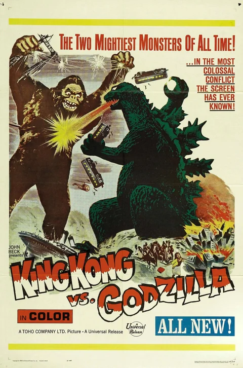 King Kong vs. Godzilla Movie Poster