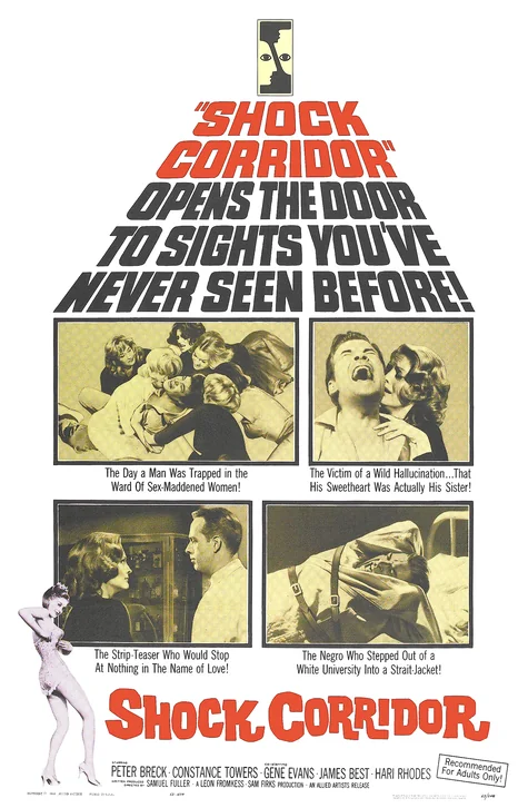 Shock Corridor Movie Poster