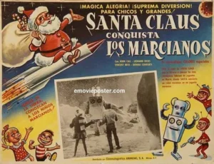 Santa Claus Conquers the Martians Movie Poster