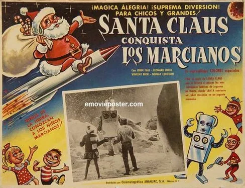 Santa Claus Conquers the Martians Movie Poster