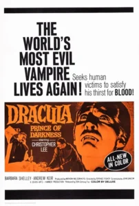 Dracula, Prince of Darkness Movie Poster