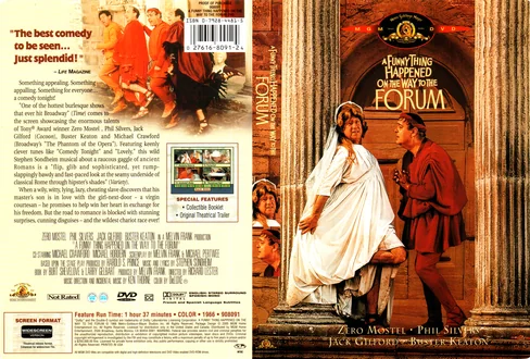 A Funny Thing Happened on the Way to the Forum Movie Poster
