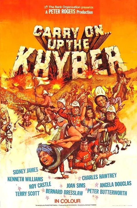 Carry On Up the Khyber Movie Poster