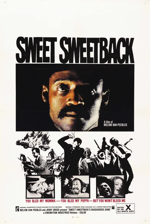 Sweet Sweetback's Baadasssss Song Movie Poster