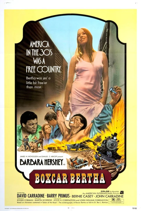 Boxcar Bertha Movie Poster
