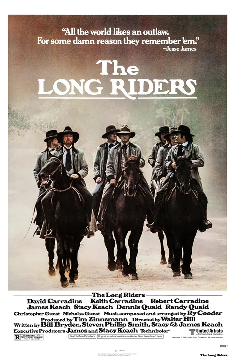 The Long Riders Movie Poster