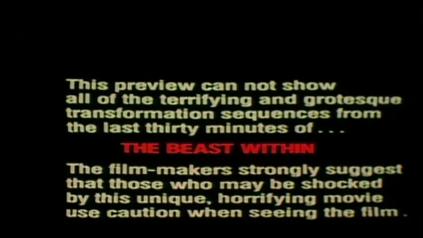 The Beast Within Scene 1
