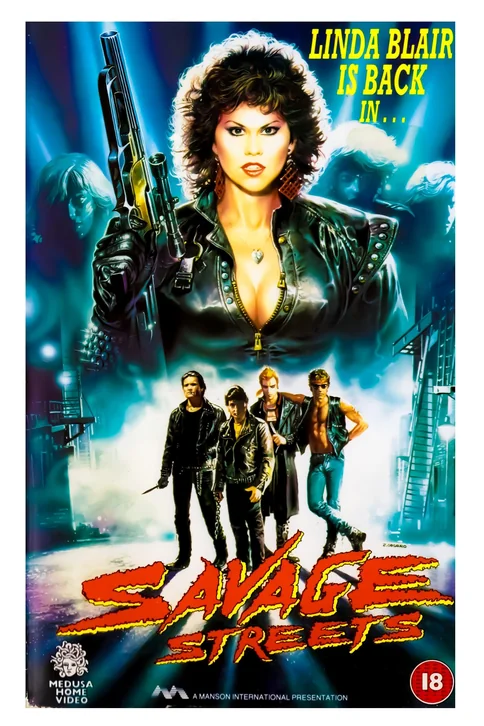 Savage Streets Movie Poster