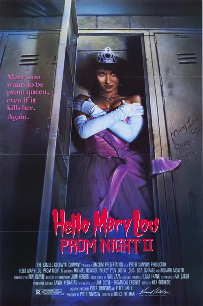 Hello Mary Lou: Prom Night II Movie Poster