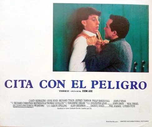 Three O'Clock High Movie Poster