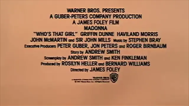 Who's That Girl Scene 5