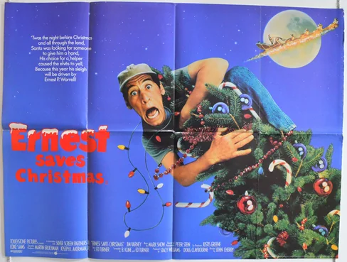 Ernest Saves Christmas Movie Poster