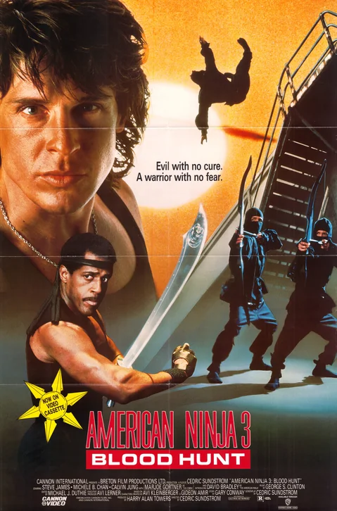 American Ninja 3: Blood Hunt Movie Poster